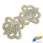Beaded Rhinestone Motif Applique, RA-019
