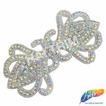 Beaded Rhinestone Motif Applique, RA-019