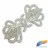 Beaded Rhinestone Motif Applique, RA-019