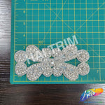 Beaded Rhinestone Motif Applique, RA-211