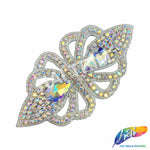 Beaded Rhinestone Motif Applique, RA-242