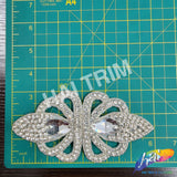 Beaded Rhinestone Motif Applique, RA-242