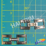 Gold/Crystal Rhinestone Buckle (2 pieces), RB-070