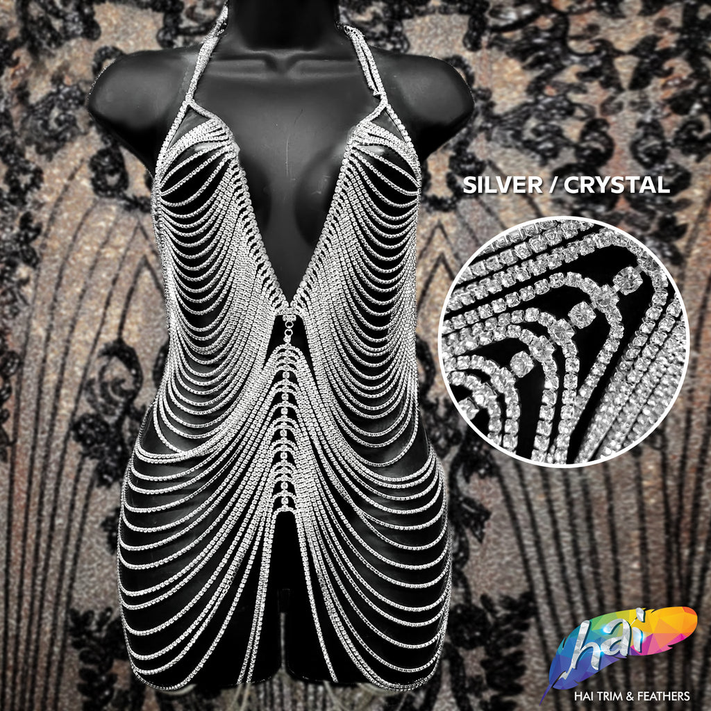 silver body chain dress Amazon.com: Brishow Sequin Chainmail Mini Dress Silver Sparkly Dot Disco Dresses Sleeveless Nightclub Body Chain Dress for Women (US, Alpha, One Size, Regular, Regular, Silver) : Clothing, Shoes & Jewelry