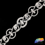 1 1/4" Crystal Rhinestone Trim, RT-030