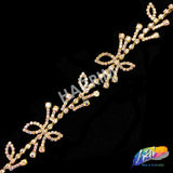 SALE! 1" Ribbon Bow Rhinestone Trim, RT-066