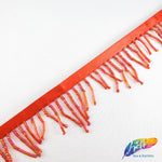 1 3/4" Variegated Beaded Fringe with Bugle & Seed Beads, FR-010