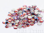Rose AB - Preciosa Flatback Rhinestones
