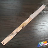 Rose Gold Rectangle Mirror Stones