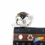 25mm Crystal Round Sew-on Rhinestone w/ Metal Setting