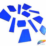 Royal Blue Cut Mirror Stones (Royal Blue-016)