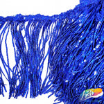 6" Sequins Fringe with Clustered Sequins Bias Tape, SEQ-002