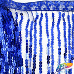 Color Sequins Fringe (6" 12" 16"), SEQ-001