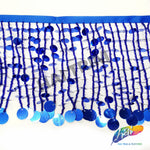 5" Beaded Sequin Fringe, BSF-001