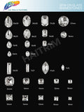 20x30mm Crystal Oval Sew-on Rhinestone w/ Metal Setting