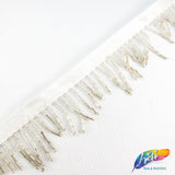 1 3/4" Variegated Beaded Fringe with Bugle & Seed Beads, FR-010