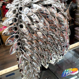 Dragon Scale Acrylic Rhinestone Headdress