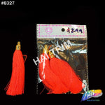 3 1/4" Silk Tassels with Gold Cap, TSL-01 (3 pieces)