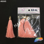 3 1/4" Silk Tassels with Gold Cap, TSL-01 (3 pieces)