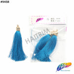 3 1/4" Silk Tassels with Gold Cap, TSL-01 (3 pieces)