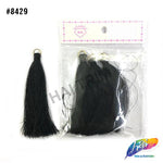 3 1/4" Silk Craft Tassels with Gold Jump Ring, TSL-02 (4 pieces)