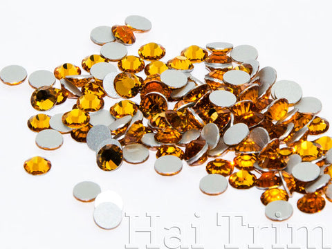 Topaz - Preciosa Non Hotfix Flatback Rhinestones