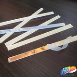 Transparent AB Rectangle Mirror Stones