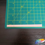 Transparent AB Rectangle Mirror Stones