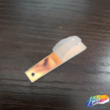 Transparent AB Rectangle Mirror Stones