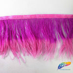 4-6" 2-tone Ostrich Fringe (1-ply)