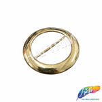 1 1/2" Round Metal Buckle with Bar, BK-001