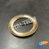 Round Metal Buckle with Bar, BK-001