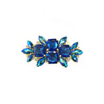 SALE! Fancy Colored Rhinestone Motif Applique on Metal Setting, YH-090