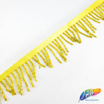 1 3/4" Variegated Beaded Fringe with Bugle & Seed Beads, FR-010