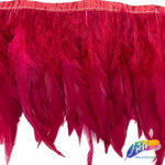6-8" Rooster Schlappen Fringe (1/2 Yard)