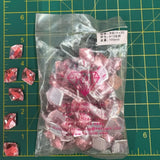 CLOSEOUT! Light Pink Acrylic Stones (sold per pack), A13