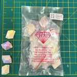 CLOSEOUT! Antique White AB Acrylic Stones (sold per pack), A50