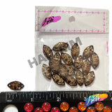 Bronze Metallic Meteorite Textured Stones