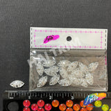 Silver Metallic Meteorite Textured Stones
