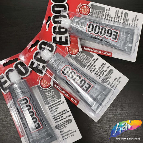 E6000 Big Craft Adhesive Glue, 3.7 FL OZ With Nozzle Tip (109.4 mL)