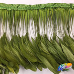 6-8" Stripped Coque Fringe (1/2 Yard)