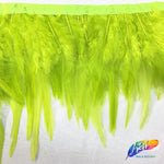 4-6" Bleached Dyed Saddle Fringe (1 Yard)
