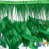 6-8" Stripped Coque Fringe (1/2 Yard)