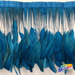 6-8" Stripped Coque Fringe (1/2 Yard)