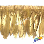 6-8" Metallic Goose Fringe (1 Yard)