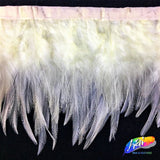 4-6" Bleached Dyed Saddle Fringe (1 Yard)