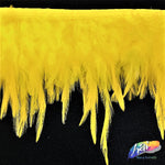 4-6" Bleached Dyed Saddle Fringe (1 Yard)