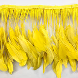 6-8" Stripped Coque Fringe (1/2 Yard)