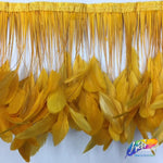 6-8" Stripped Coque Fringe (1/2 Yard)