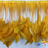 6-8" Stripped Coque Fringe (1/2 Yard)
